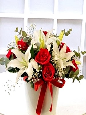 Seramik Vazoda Mutluluk Çiçekleri