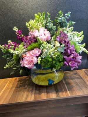 Fanusta Balıklı Aranjman