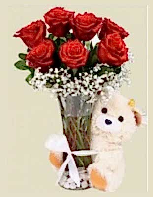 Aşkların En Güzeline. Ayıcık ve Gül